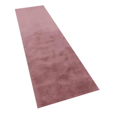 Produktbild von Teppich Wohnzimmer Kunstfell Plüsch Hochflor Shaggy Weich Verschied. Farben Grösse 80x300 cm