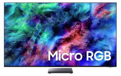 Produktbild von Samsung TMR75R95HATXXC, 190,5 cm (75"), 3840 x 2160 Pixel, Micro RGB, Smart-TV, WLAN, Schwarz
