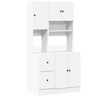 Zdjęcie produktu dla vidaXL Szafka kuchenna biała 95x50x180 cm materiał drewnopochodny