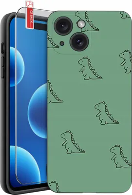 Imagen del producto de Funda para iPhone 15 | DISEÑOS | Funda de silicona mate + cristal templado 9H