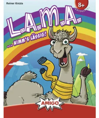 Obrázek produktu pro Amigo LAMA, Karetní, Párování, 8 rok/roky, Rodinná hra