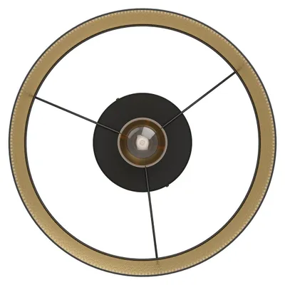 Produktbild von EGLO Esteperra, 1 Glühbirne(n), E27, IP20, Schwarz, Gold