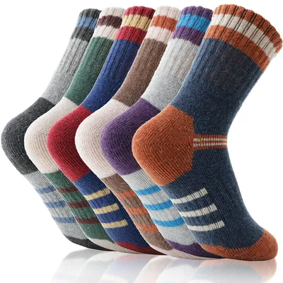 Produktbild von Kindersocken Merino Wandern 6 Paar Warm und Bequem