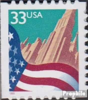 Produktbild von Briefmarken USA 1999 Mi 3091BHl (kompl.Ausg.) postfrisch Flagge