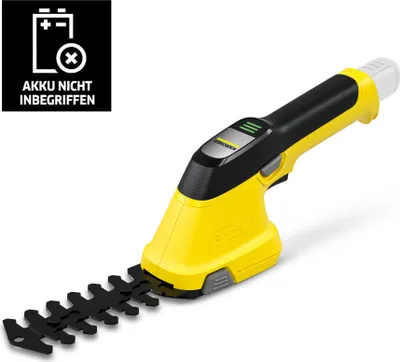 Produktbild von Kärcher Akku-Gras- und Strauchschere GSH 4-4 Plus, 4V, 11cm Klinge, ohne Akku
