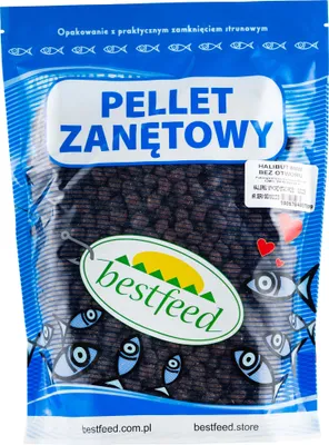 Produktbild von Pellets ohne Löcher Bestfeed Heilbutt 8mm 800g