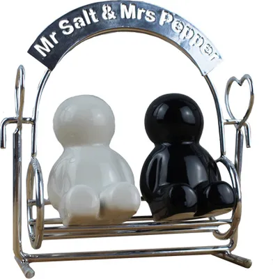 Produktbild von Salz u. Pfeffer Streuer Hollywoodschaukel Set Gewürzstreuer Salzstreuer kochen