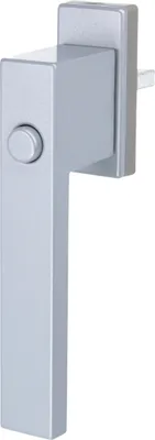 Produktbild von Fenstergriff Fensterolive Rasterolive Kindersicherung Druckknopf Fensterbeschlag Silber