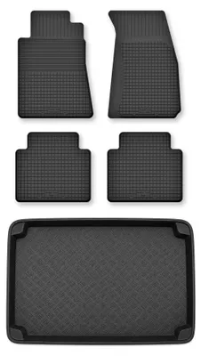Immagine prodotto di Tappetini a vasca + bagagliaio per Mercedes-Benz Classe A W168 1997-2004 5 pezzi