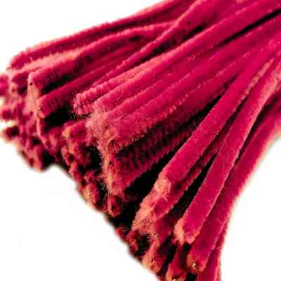 Produktbild von Pfeifenreiniger 20er Chenille-Draht 6mm, Länge 30cm, 28 Farben wählbar