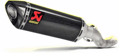 Immagine prodotto di Terminale Akrapovic Slip-On carbonio Aprilia Tuono V4