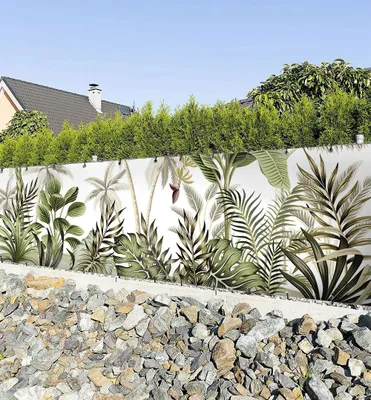 Produktbild von Zaunbanner Palmengarten Sichtschutz Garten Zaun