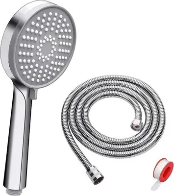 Produktbild von Famanu Handbrause 3 Strahlarten - Chrom