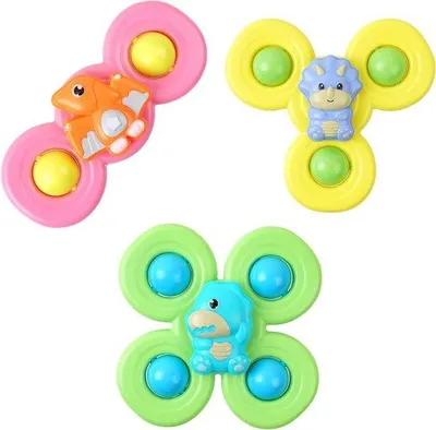 Image de Set de 3 jouets de bain pour bébés avec clochette
