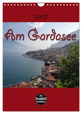 Produktbild von Am Gardasee (Wandkalender 2027 DIN A4 hoch), CALVENDO Monatskalender