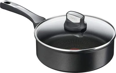 Produktbild von Pfanne 24cm Titan Antihaftbeschichtung Induktion schwarz