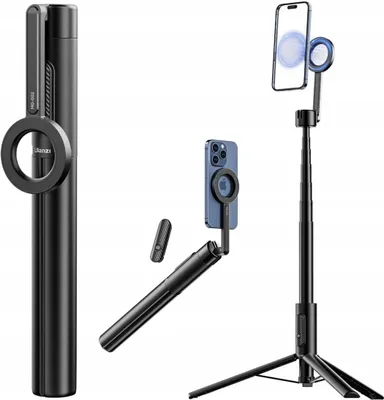 Obrázek produktu pro Kijek SELFIE Stick Statyw 1,6 m na Magnes MagSafe Telefon Smartfon + PILOT / MG-002 MAX