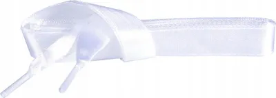 Produktbild von Satin Schnürsenkel - 120 cm Kaps - Weiß