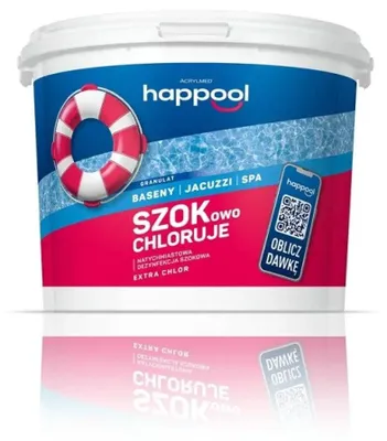 Zdjęcie produktu dla Acrylmed EXTRA CHLOR Granules for controlling bacteria  fungi and algae in swimming pool water  3 kg