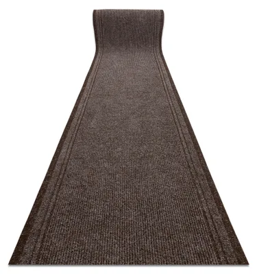 Image de PAILLASSON TAPIS DE COULOIR ANTIDÉRAPANT MALAGA marron 7058 100 cm marron 100x350 cm