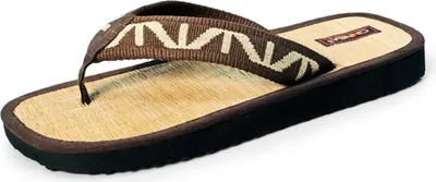 Produktbild von CINNEA® »BAHIA« Zimt-Wellness-Dianetten, Brauntöne, Zehentrenner, gegen Fußschweiß, Binsenlauffläche für zarte Fußsohlen, meridianeanregend, temperaturregulierend, Haussandalen Farbe braun