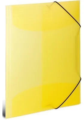 Produktbild von HERMA 19502, A4, Polypropylen (PP), Durchscheinend, Gelb, 1 Stück(e)