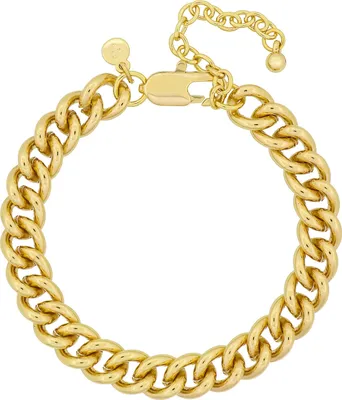 Produktbild von Fashionbox Armband Messing 17+5 cm gelb 449060010
