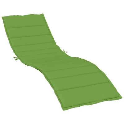 Immagine prodotto di vidaXL Cuscino per sdraio verde melange 200x50x4 cm tessuto