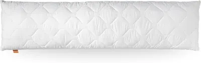 Image de Coussin de confort - Coussin en microfibre - Pour un sommeil relaxant - Réglable individuellement - 40 x 105 cm - Blanc