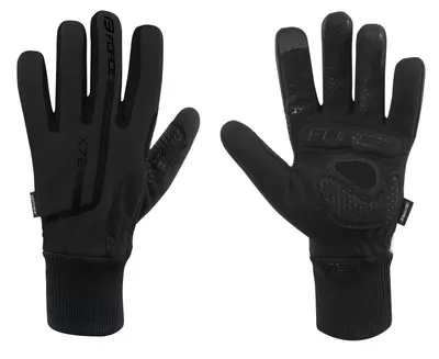 Produktbild von Winterhandschuhe FORCE X72  schwarz 0 °C bis +5 °C * Größe: S