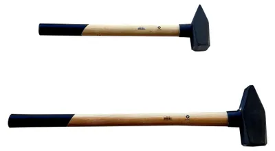Produktbild von Schlosserhammer Set mit Hickorystiel 3kg und 5kg