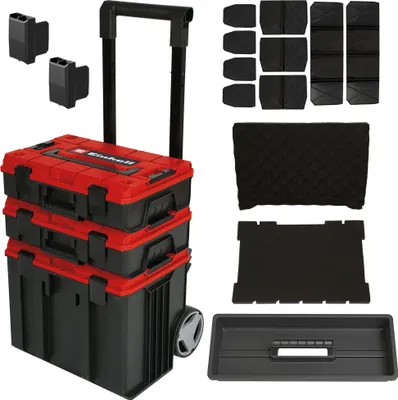 Image de Tour de rangement E-Case avec roues - E-CASE-SYSTEM - EINHELL - 4540015