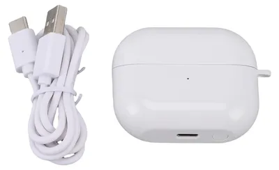 Zdjęcie produktu dla Etui ładujące do słuchawek, pasujące do Samsung Galaxy Buds 3 Pro SM-R630, kabel typu C, słuchawki douszne, pudełko Bluetooth, białe