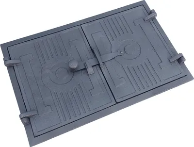 Obrázok produktu pre Dvierka rúry na pizzu Dvierka rúry na pizzu 43x27cm Liatinové kamenné dvierka Dvierka rúry na pizzu Antracit