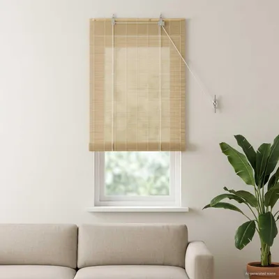 Obrázek produktu pro Maison Exclusive – Roleta Natur, 50 x 160 cm, bambus