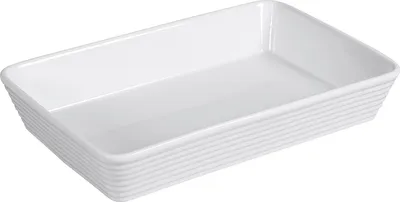 Obrázok produktu pre Küchenprofi Burgund, servírovacia misa, Porcelán, Biela, Obdĺžnikový, 5 L, 240 mm