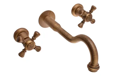 Zdjęcie produktu dla RAV Slezák Bateria umywalkowa do zabudowy MORAVA OLD BRASS, Kolor: stary mosiądz Kolor: stary mosiądz