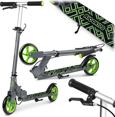 Obrázek produktu pro Koloběžka Kodi Grey-Green Ricokids