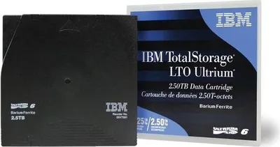 Obrázek produktu pro IBM LTO Ultrium 7 Data Cartridge, Prázdná datová páska, LTO, 6 TB, 15 TB, 2,5:1, Černá, Modrá