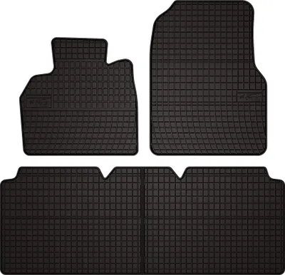 Immagine prodotto di Tappetini auto in gomma adatto per Renault Espace IV (2002-2014, monovolume) neri, set 4 pz, con fissaggi