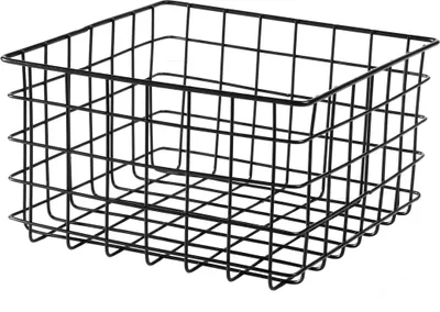 Produktbild von Kleiner schwarzer Drahtkorb – H 16 cm