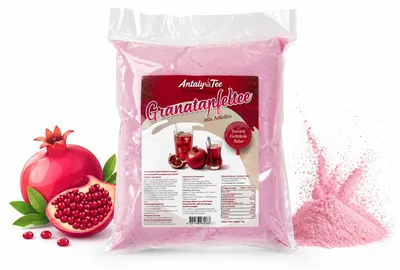 Produktbild von Granatapfel Instant Getränkepulver 1 kg aus Antalya – für Heiß- und Kaltgetränke