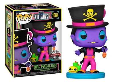 Obrázok produktu pre FUNKO POP! - Disney - Zloduchovia Blacklight Dr. Facilier #1084 Špeciálna edícia