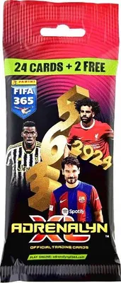 Obrázok produktu pre PANINI FIFA 365 2023/2024 - ADRENALYN karty - FATPACK