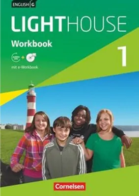 Produktbild von English G LIGHTHOUSE 1: 5. Schuljahr. Workbook mit CD-ROM (e-Workbook) und Audios online