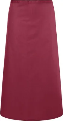 Produktbild von Karlowsky Bistroschürze BASIC unisex Tasche 70 x 70 cm Polyester/Baumwollmix Bordeaux