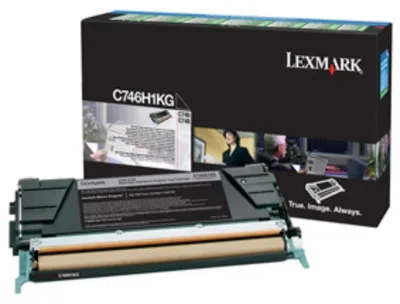 Image de Lexmark C746H1KG Cartouche de toner 1 pièce(s) Original Noir