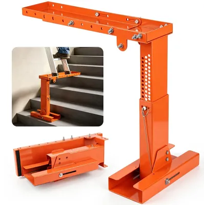 Leiternivellierer klappbar, Kohlenstoffstahl, 26-45 cm, 400 kg