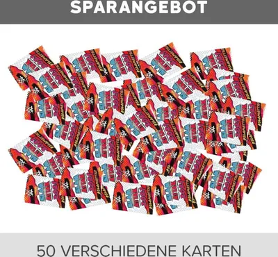 Zdjęcie produktu dla WWE Slam Attax 2021 - Karty kolekcjonerskie - 50 różnych, losowych kart