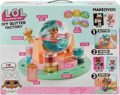 Produktbild von L.O.L. Surprise! DIY Glitter Factory, Mini-Puppe, Weiblich, Mädchen, Mehrfarbig